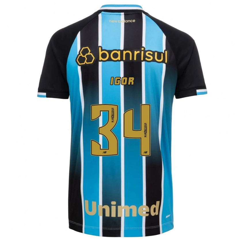 Danxen Män Igor #34 Blå Brun Svart Hemmatröja Matchtröjor 2026/27 Tröjor T-Tröja