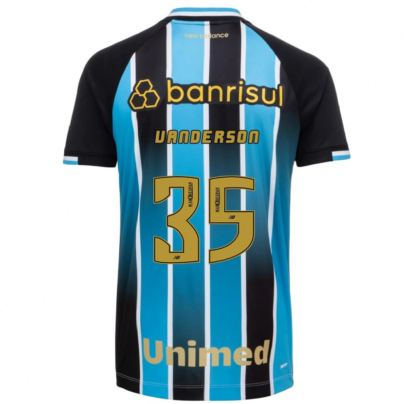 Danxen Män Vanderson #35 Blå Brun Svart Hemmatröja Matchtröjor 2026/27 Tröjor T-Tröja