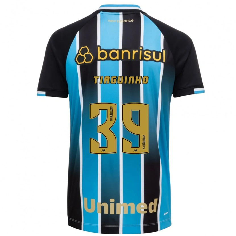 Danxen Män Tiaguinho #39 Blå Brun Svart Hemmatröja Matchtröjor 2026/27 Tröjor T-Tröja