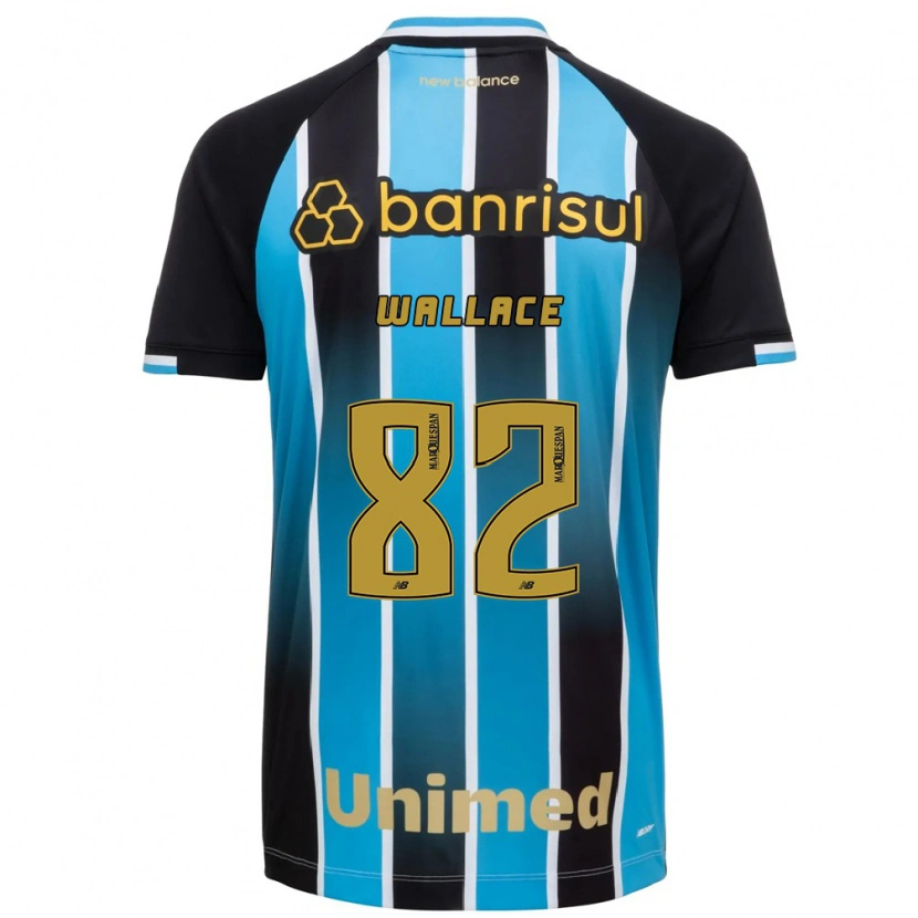 Danxen Män Wallace Gomes Da Silva Dos Santos #82 Blå Brun Svart Hemmatröja Matchtröjor 2026/27 Tröjor T-Tröja
