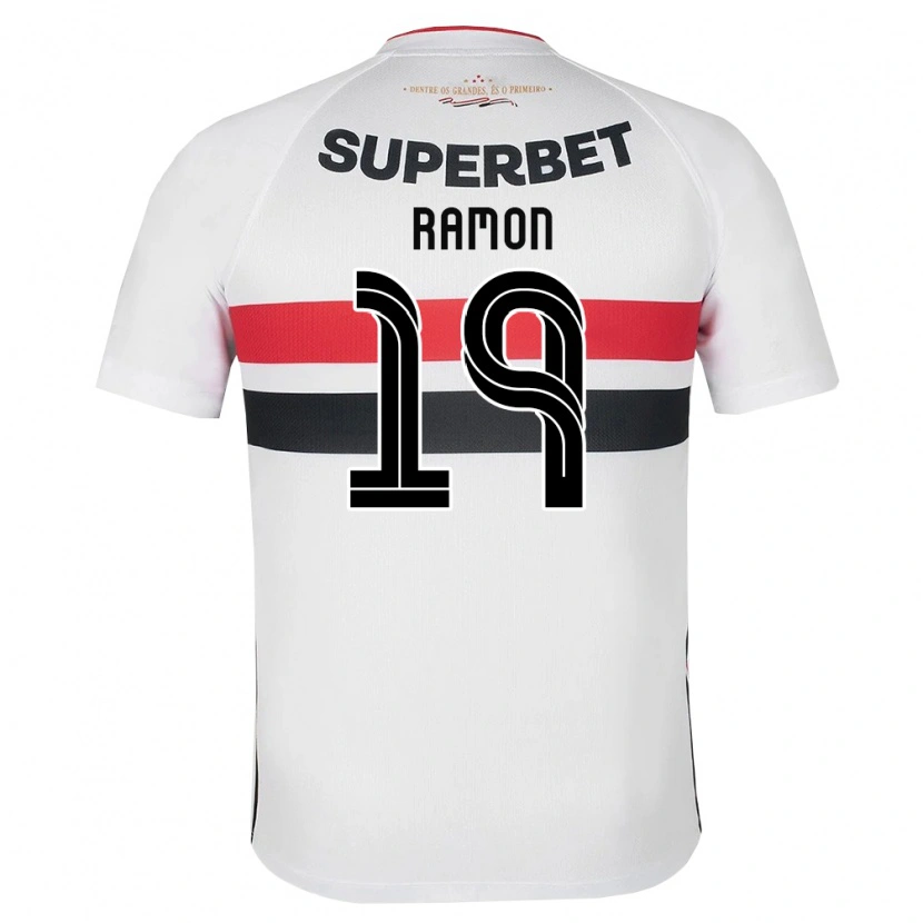 Danxen Män Lucas Ramon #19 Vit Röd Svart Hemmatröja Matchtröjor 2026/27 Tröjor T-Tröja