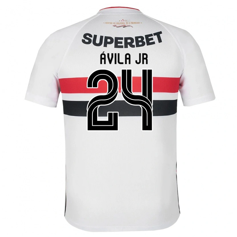 Danxen Män Marvin Ávila Jr #24 Vit Röd Svart Hemmatröja Matchtröjor 2026/27 Tröjor T-Tröja