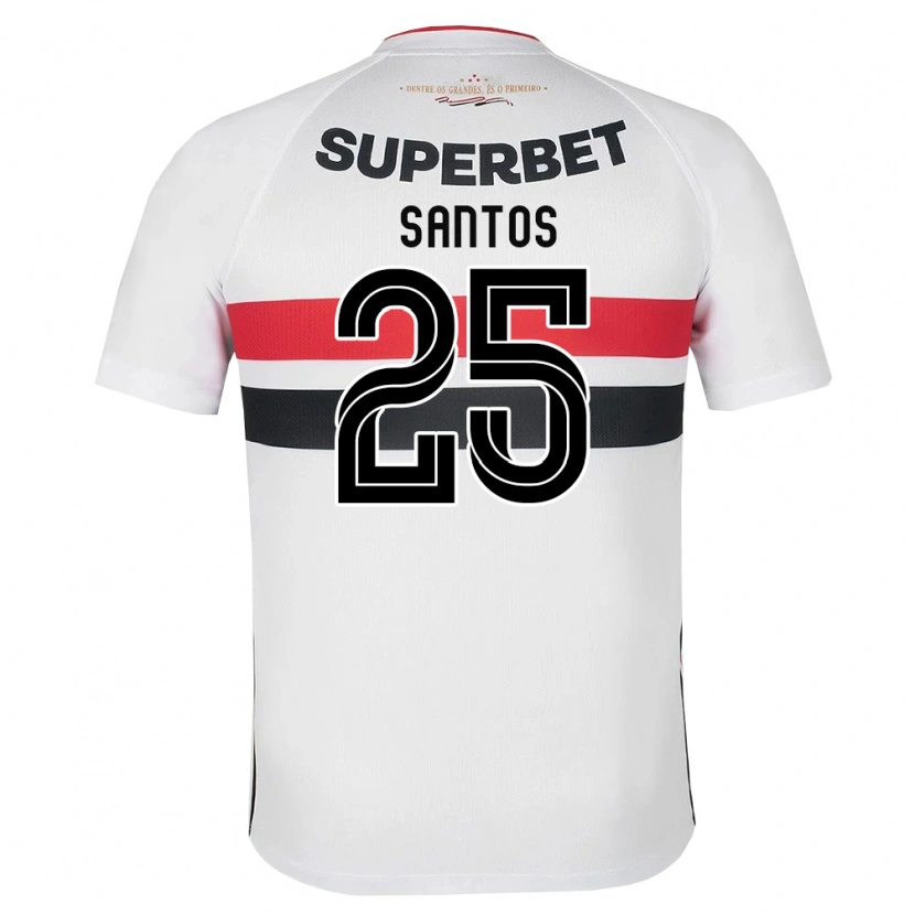 Danxen Män Mariana Santos #25 Vit Röd Svart Hemmatröja Matchtröjor 2026/27 Tröjor T-Tröja