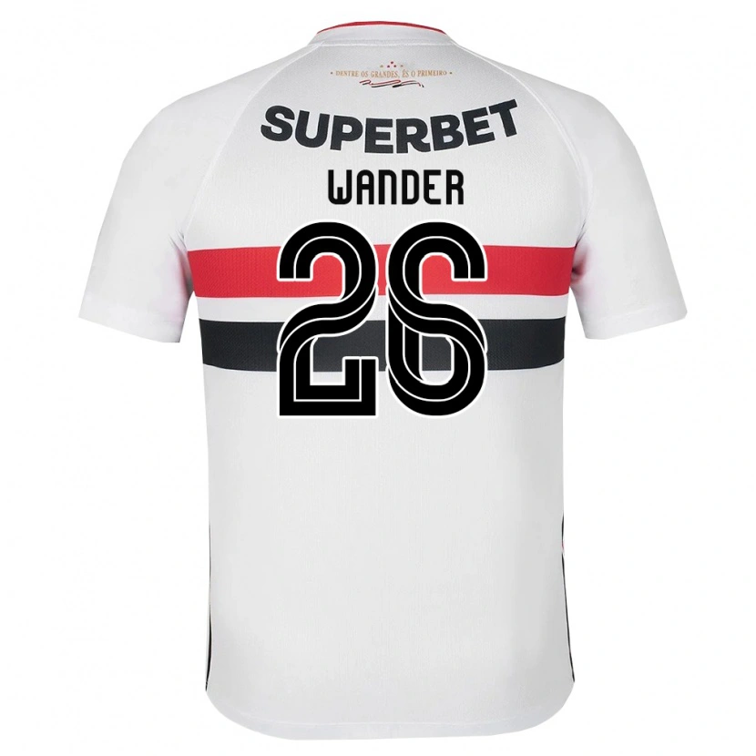 Danxen Män Talles Wander #26 Vit Röd Svart Hemmatröja Matchtröjor 2026/27 Tröjor T-Tröja