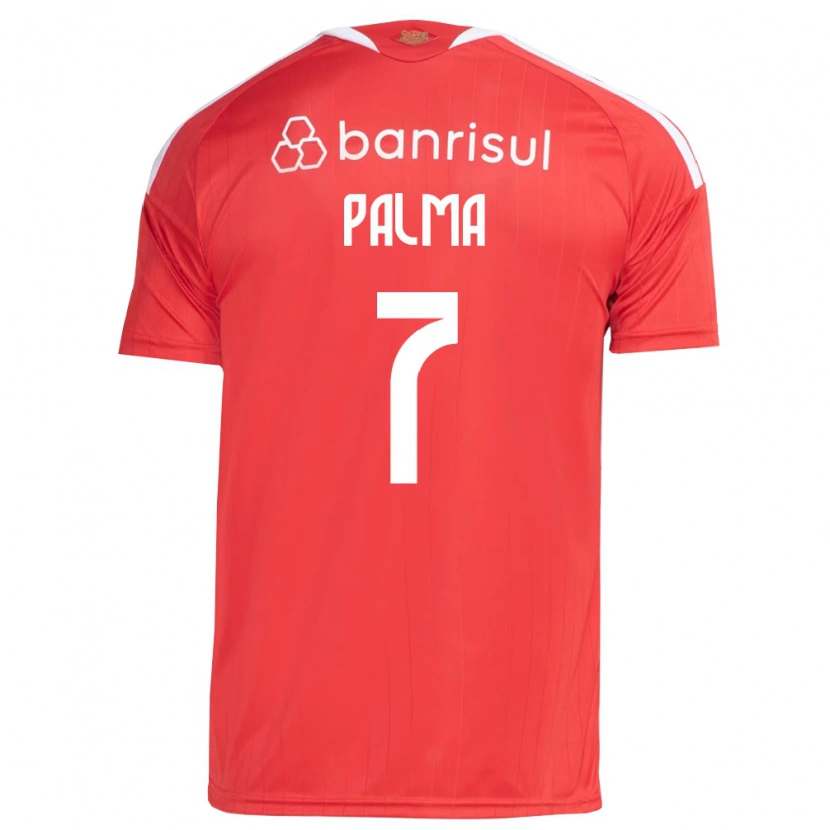 Danxen Män Gabriel Palma #7 Röd Vit Hemmatröja Matchtröjor 2026/27 Tröjor T-Tröja