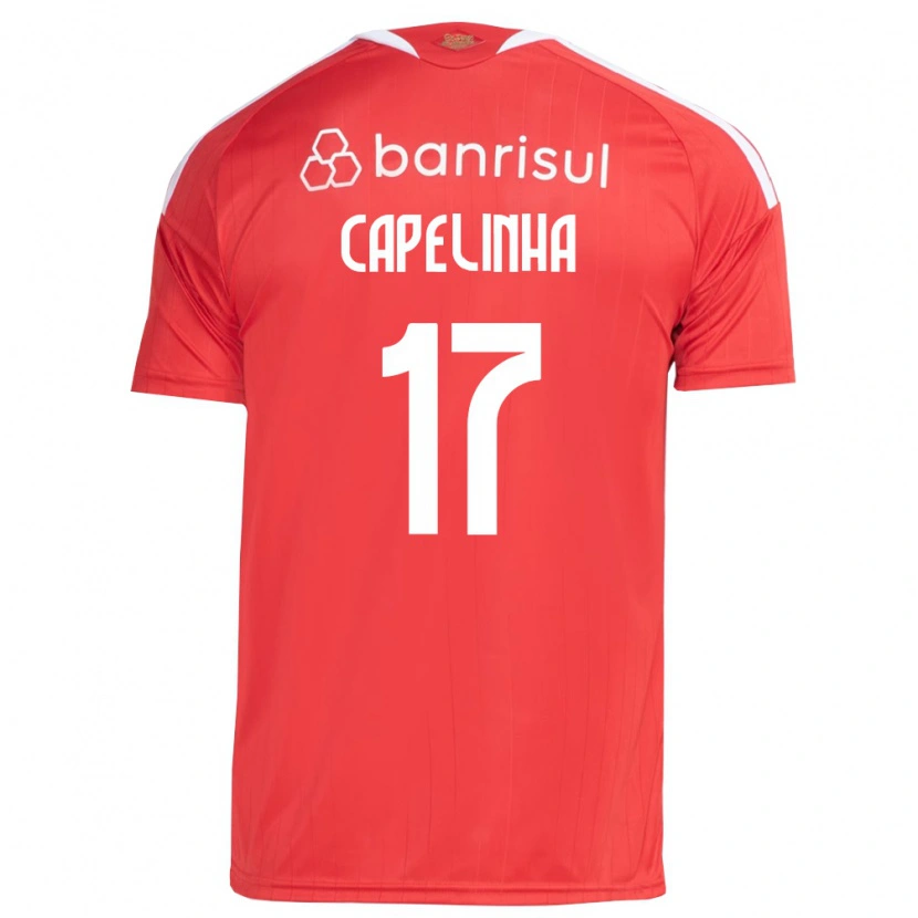 Danxen Män Capelinha #17 Röd Vit Hemmatröja Matchtröjor 2026/27 Tröjor T-Tröja