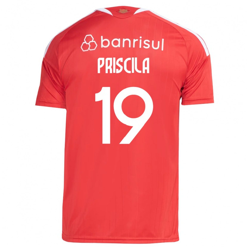 Danxen Män Priscila #19 Röd Vit Hemmatröja Matchtröjor 2026/27 Tröjor T-Tröja