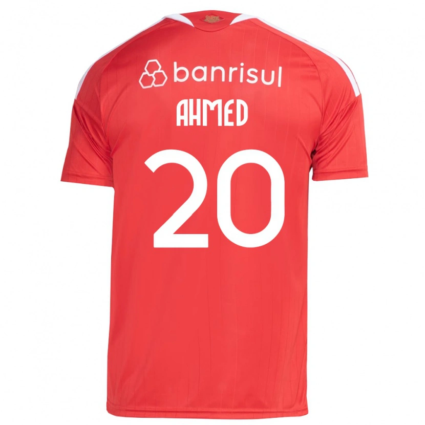 Danxen Män Diego Ahmed #20 Röd Vit Hemmatröja Matchtröjor 2026/27 Tröjor T-Tröja
