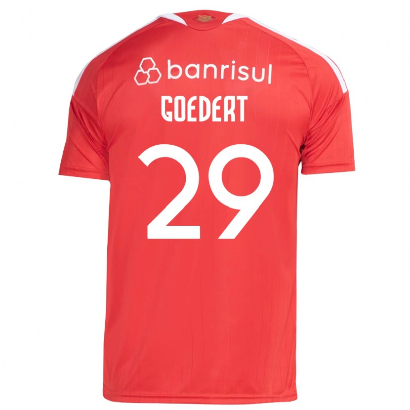 Danxen Män Alice Goedert #29 Röd Vit Hemmatröja Matchtröjor 2026/27 Tröjor T-Tröja