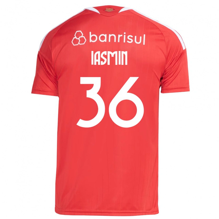 Danxen Män Iasmin #36 Röd Vit Hemmatröja Matchtröjor 2026/27 Tröjor T-Tröja