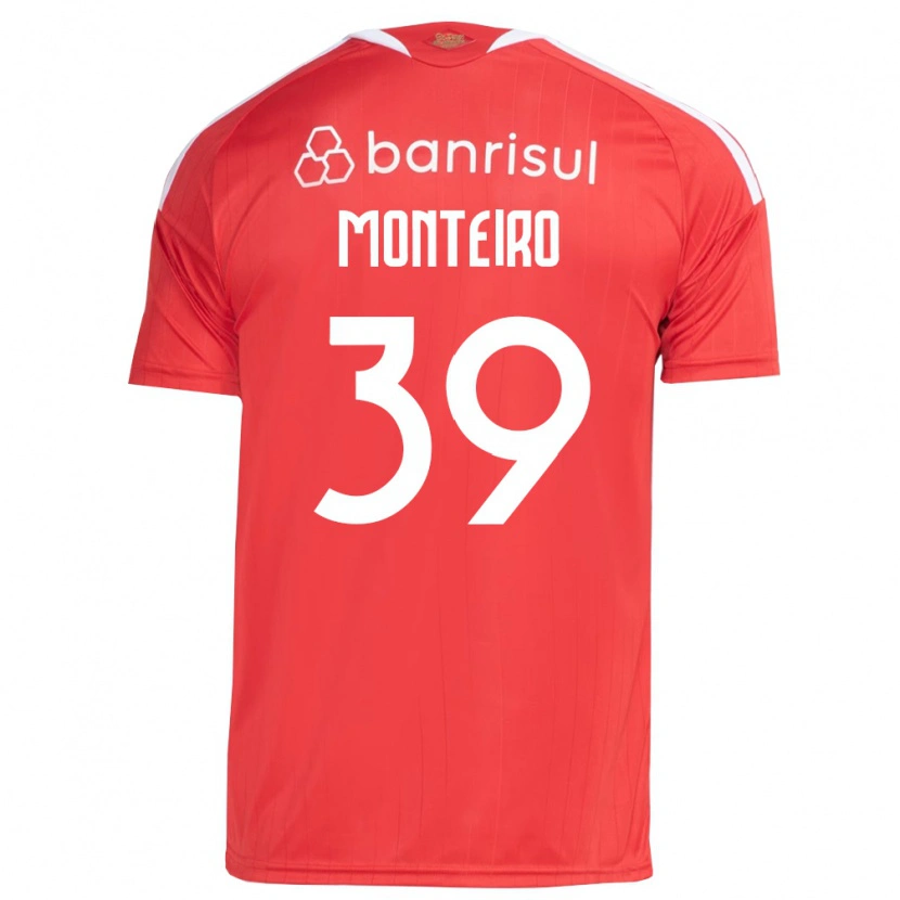 Danxen Män Letícia Monteiro #39 Röd Vit Hemmatröja Matchtröjor 2026/27 Tröjor T-Tröja