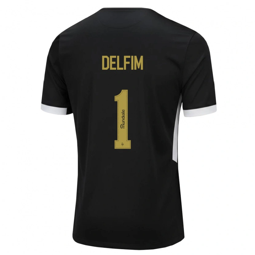 Danxen Män Gabriel Delfim #1 Svart Vit Gul Hemmatröja Matchtröjor 2026/27 Tröjor T-Tröja
