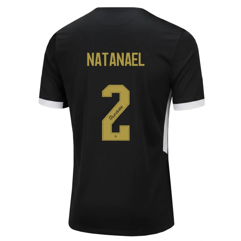 Danxen Män Natanael Moreira Milouski #2 Svart Vit Gul Hemmatröja Matchtröjor 2026/27 Tröjor T-Tröja