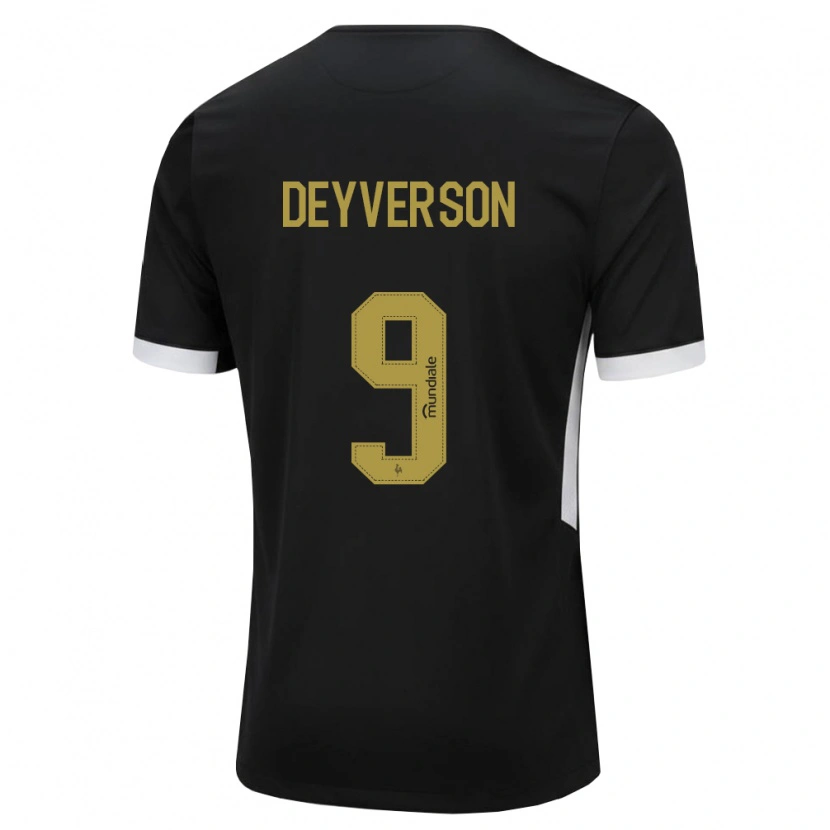 Danxen Män Deyverson #9 Svart Vit Gul Hemmatröja Matchtröjor 2026/27 Tröjor T-Tröja