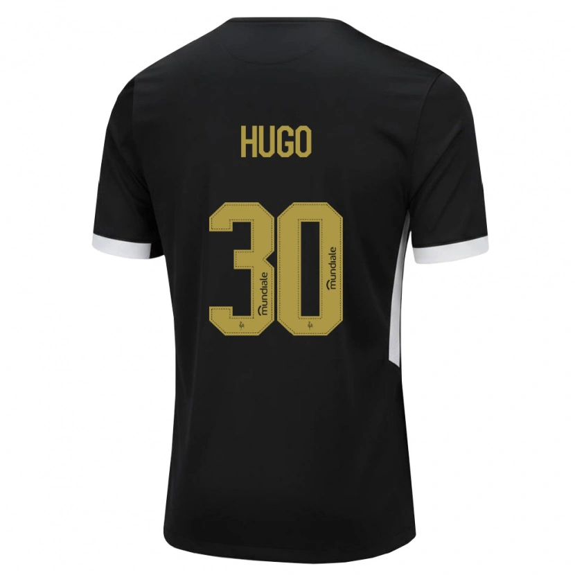Danxen Män Victor Hugo #30 Svart Vit Gul Hemmatröja Matchtröjor 2026/27 Tröjor T-Tröja