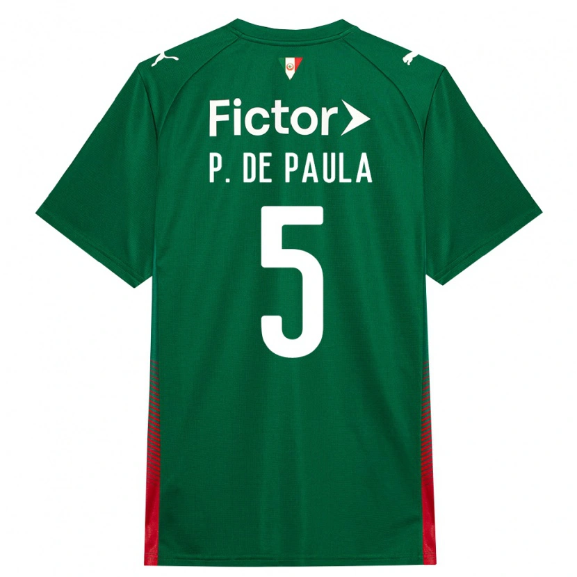 Danxen Män Patrick De Paula #5 Grön Röd Vit Hemmatröja Matchtröjor 2026/27 Tröjor T-Tröja