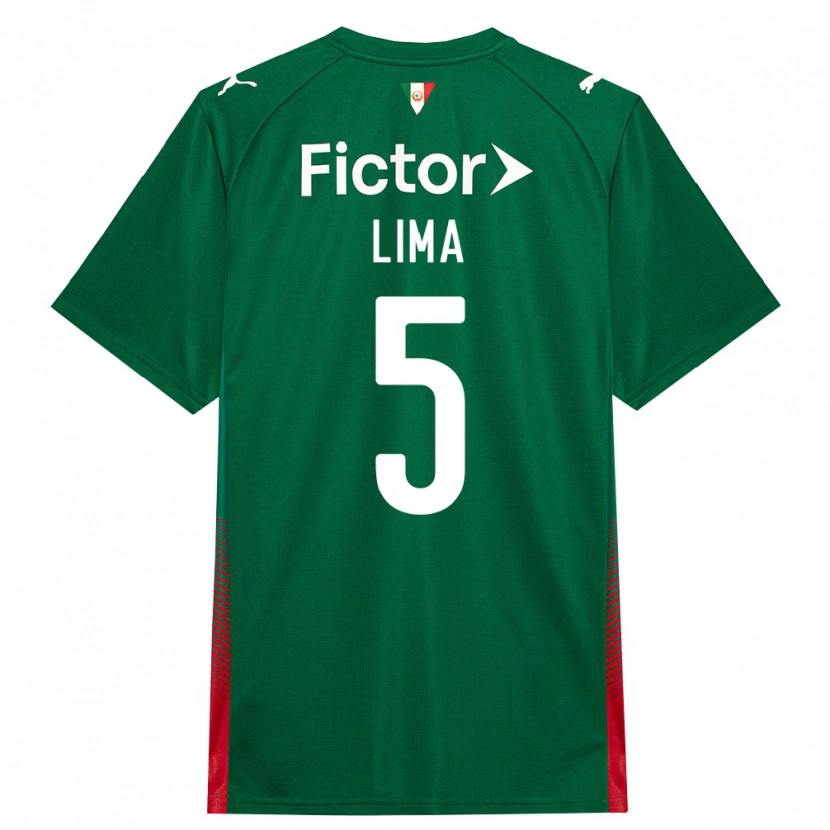 Danxen Män Ingryd Lima #5 Grön Röd Vit Hemmatröja Matchtröjor 2026/27 Tröjor T-Tröja