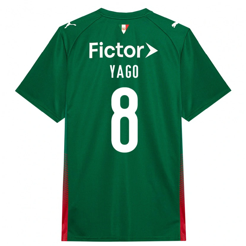 Danxen Män Ruan Yago #8 Grön Röd Vit Hemmatröja Matchtröjor 2026/27 Tröjor T-Tröja