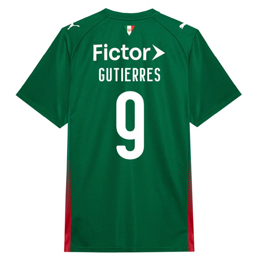 Danxen Män Amanda Gutierres #9 Grön Röd Vit Hemmatröja Matchtröjor 2026/27 Tröjor T-Tröja