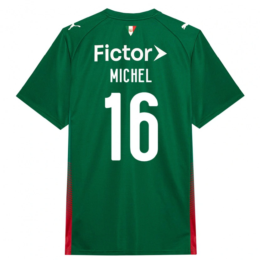 Danxen Män Michel Cavalcante Fonseca Da Silva #16 Grön Röd Vit Hemmatröja Matchtröjor 2026/27 Tröjor T-Tröja