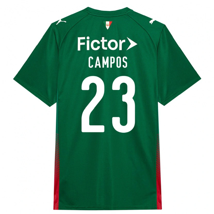 Danxen Män Victor Campos #23 Grön Röd Vit Hemmatröja Matchtröjor 2026/27 Tröjor T-Tröja