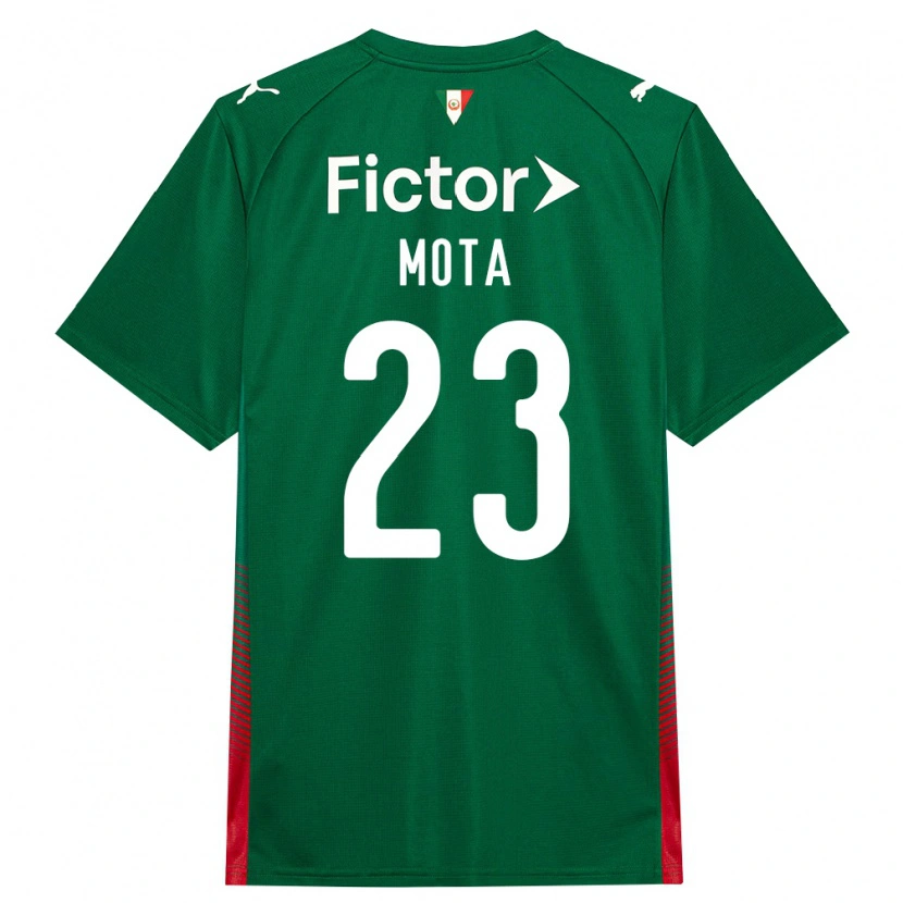 Danxen Män Flávia Mota #23 Grön Röd Vit Hemmatröja Matchtröjor 2026/27 Tröjor T-Tröja