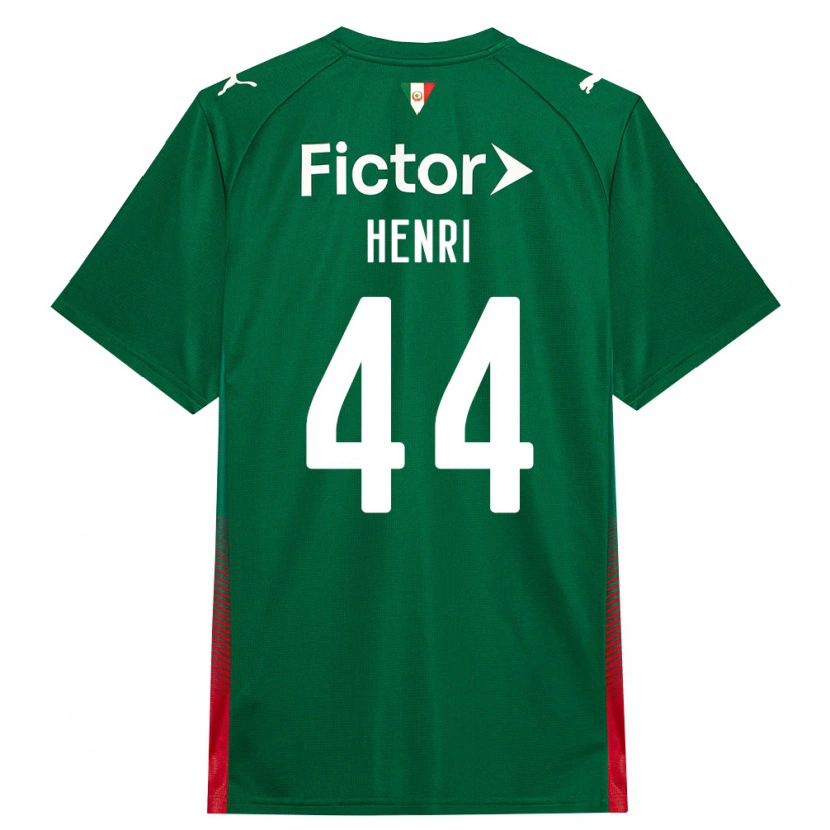 Danxen Män Henri #44 Grön Röd Vit Hemmatröja Matchtröjor 2026/27 Tröjor T-Tröja