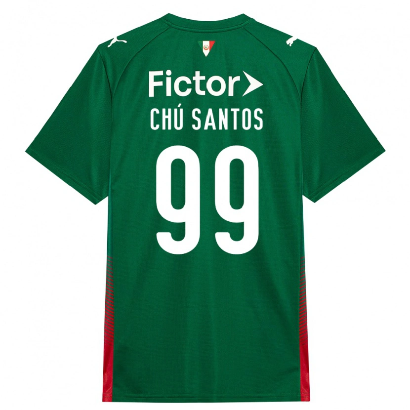 Danxen Män Chú Santos #99 Grön Röd Vit Hemmatröja Matchtröjor 2026/27 Tröjor T-Tröja