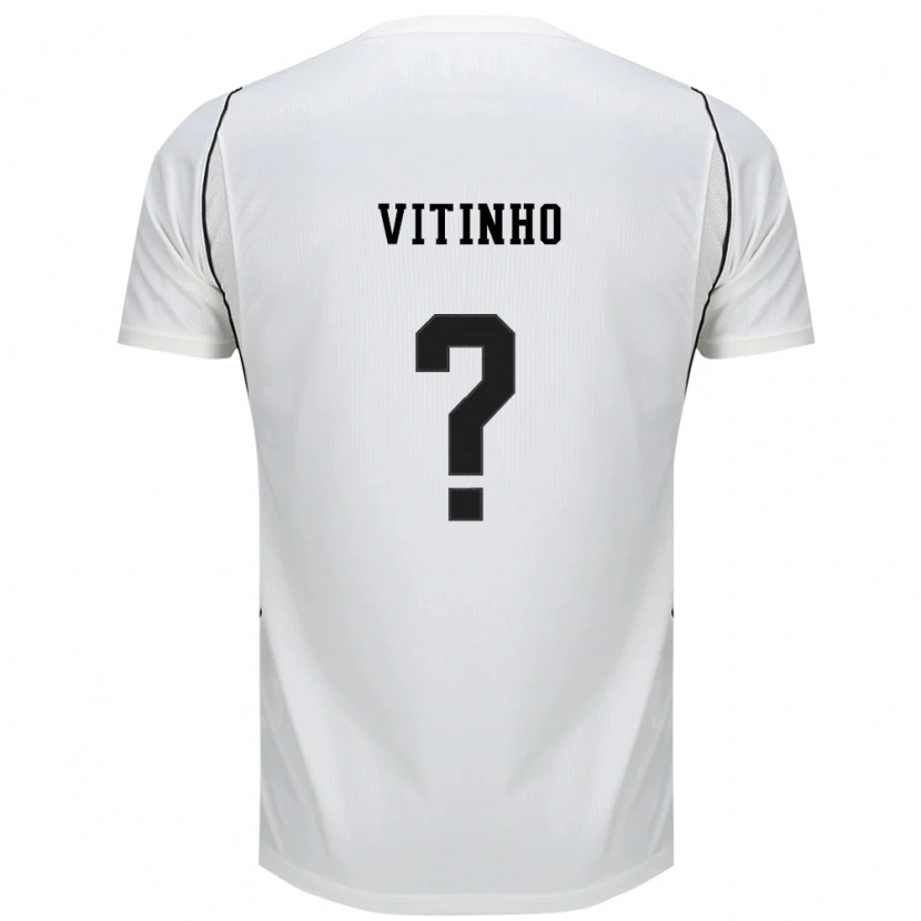 Danxen Män Vitinho #0 Vit Svart Röd Hemmatröja Matchtröjor 2026/27 Tröjor T-Tröja