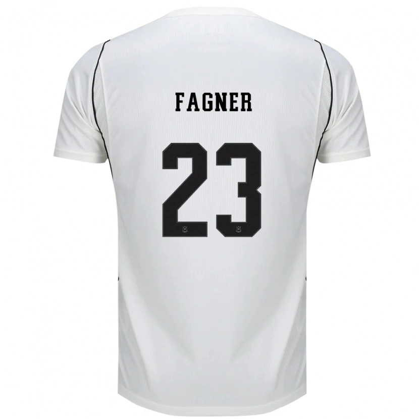 Danxen Män Fagner #23 Vit Svart Röd Hemmatröja Matchtröjor 2026/27 Tröjor T-Tröja