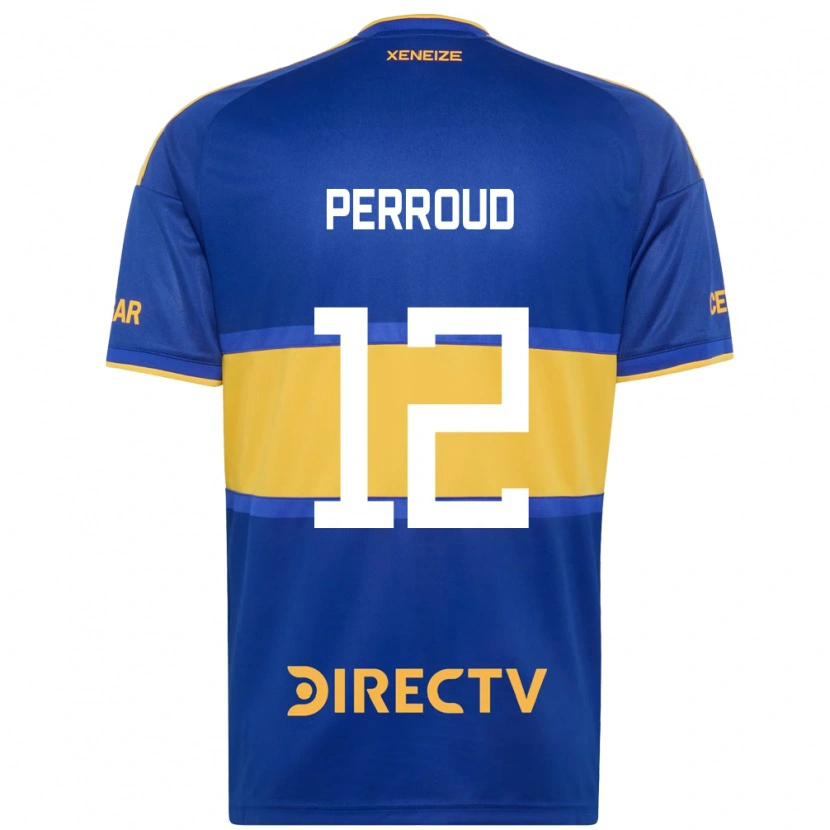 Danxen Män Valentín Perroud #12 Kungligt Blå Gul Hemmatröja Matchtröjor 2026/27 Tröjor T-Tröja