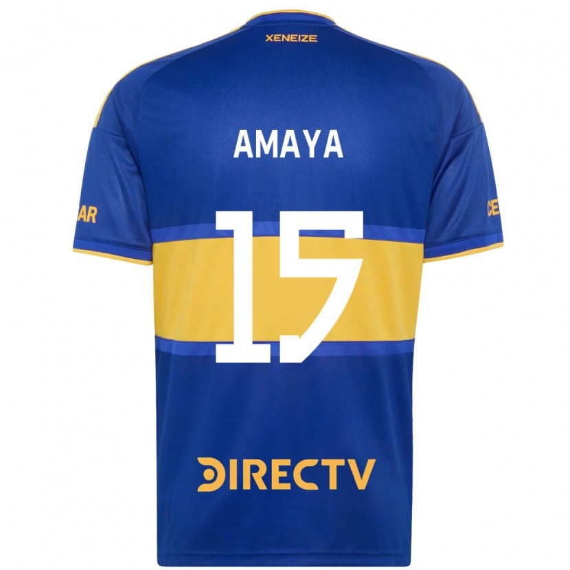 Danxen Män Facundo Amaya #15 Kungligt Blå Gul Hemmatröja Matchtröjor 2026/27 Tröjor T-Tröja