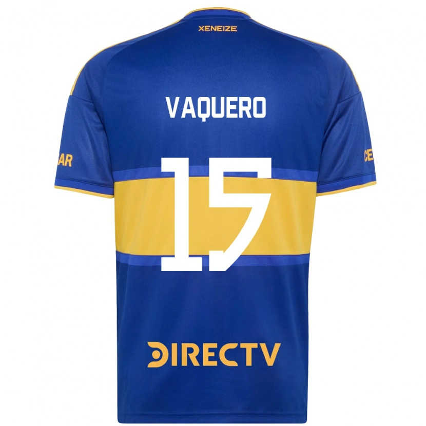 Danxen Män Ivan Vaquero #15 Kungligt Blå Gul Hemmatröja Matchtröjor 2026/27 Tröjor T-Tröja