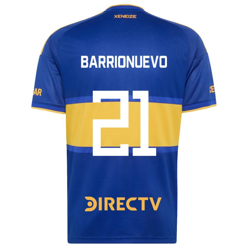 Danxen Män Emiliano Barrionuevo #21 Kungligt Blå Gul Hemmatröja Matchtröjor 2026/27 Tröjor T-Tröja