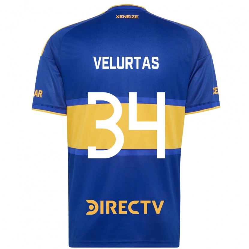 Danxen Män Pedro Velurtas #34 Kungligt Blå Gul Hemmatröja Matchtröjor 2026/27 Tröjor T-Tröja