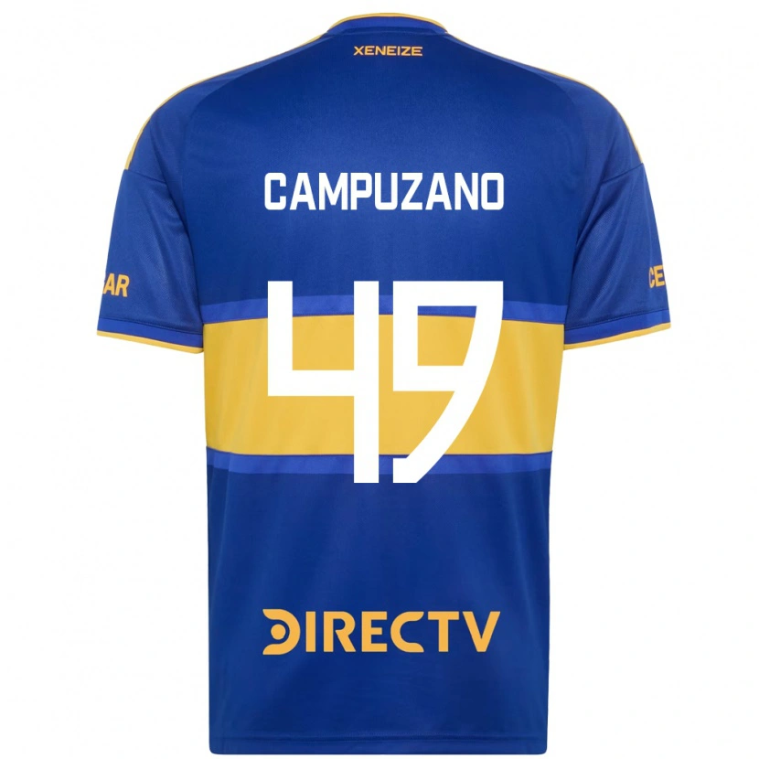 Danxen Män Jorman Campuzano #49 Kungligt Blå Gul Hemmatröja Matchtröjor 2026/27 Tröjor T-Tröja