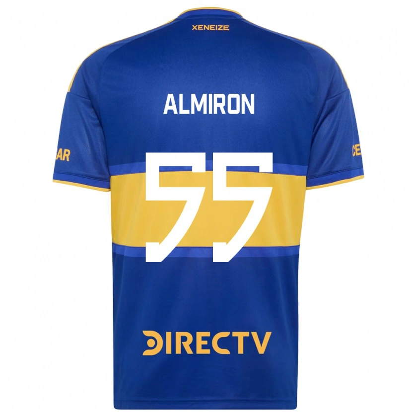 Danxen Män Ezequiel Almiron #55 Kungligt Blå Gul Hemmatröja Matchtröjor 2026/27 Tröjor T-Tröja