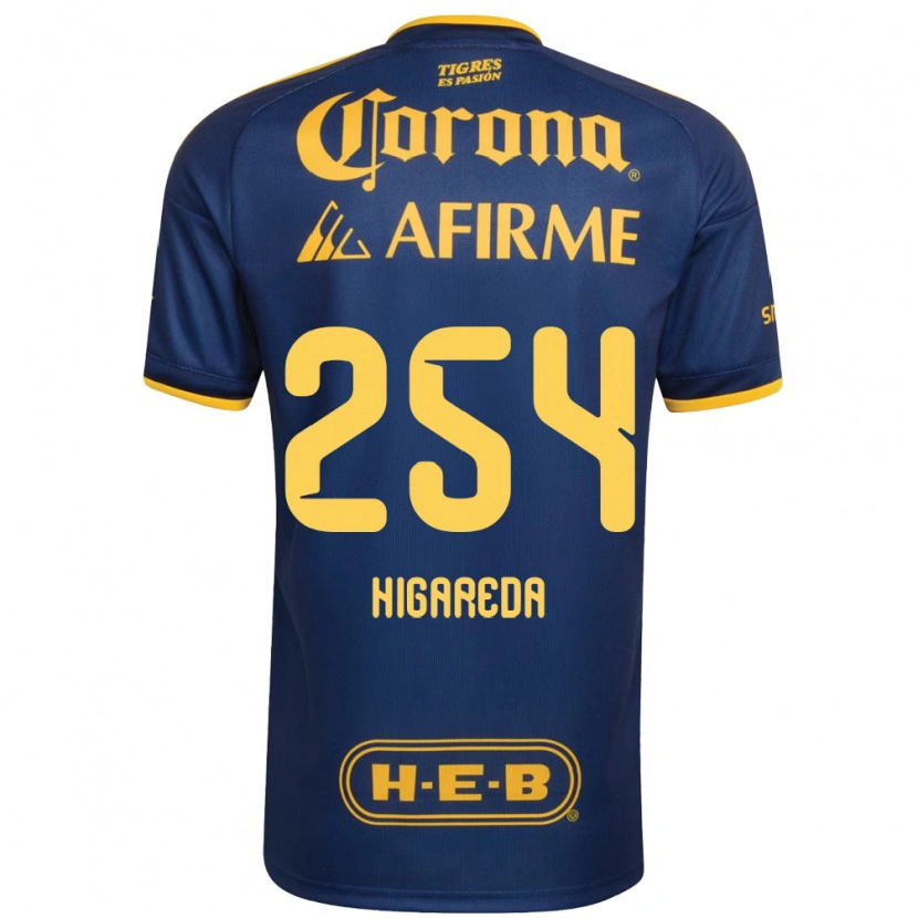 Danxen Män Dorian Higareda #254 Kungligt Blå Gul Bortatröja Matchtröjor 2026/27 Tröjor T-Tröja