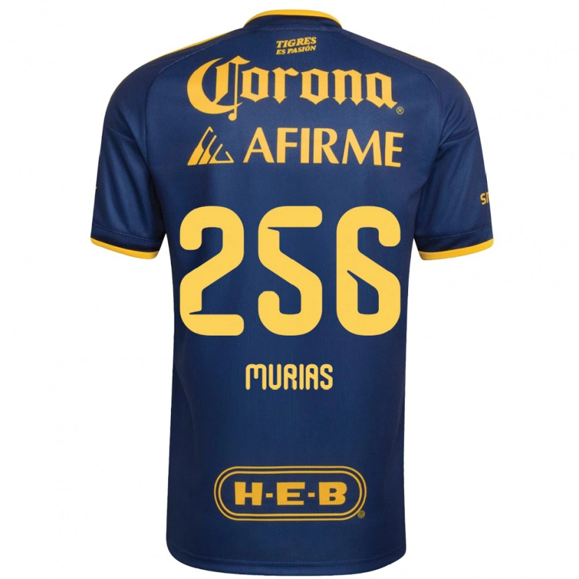 Danxen Män Mauricio Murias #256 Kungligt Blå Gul Bortatröja Matchtröjor 2026/27 Tröjor T-Tröja