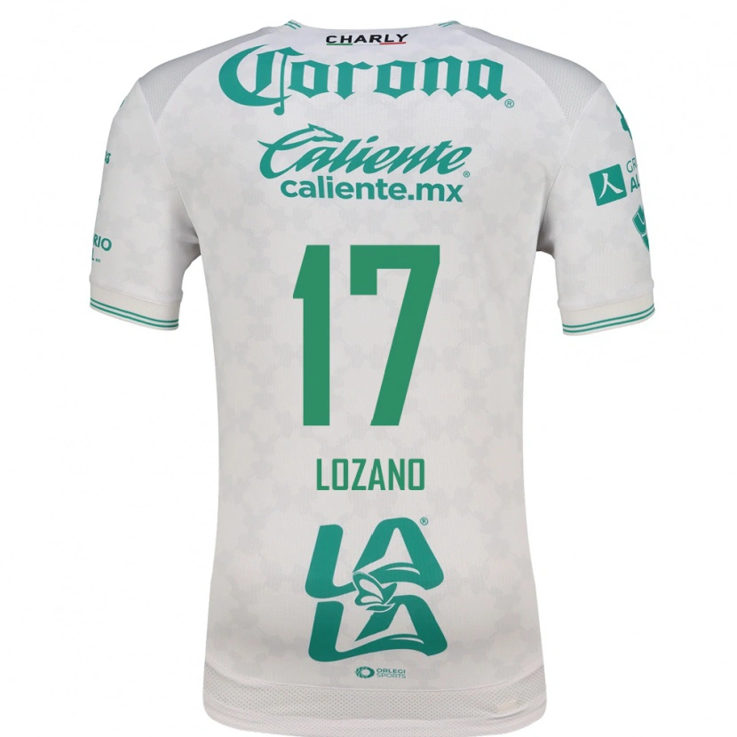 Danxen Män Esteban Lozano #17 Ljusgrön Vit Bortatröja Matchtröjor 2026/27 Tröjor T-Tröja