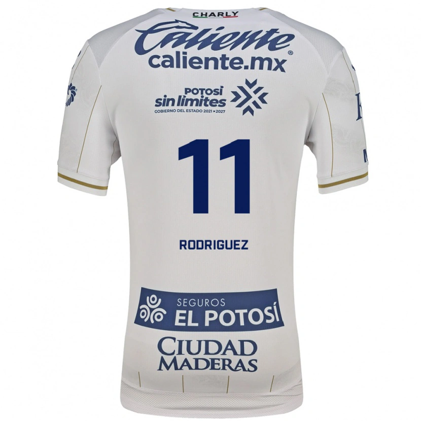 Danxen Män David Rodríguez #11 Vit Blå Bortatröja Matchtröjor 2026/27 Tröjor T-Tröja