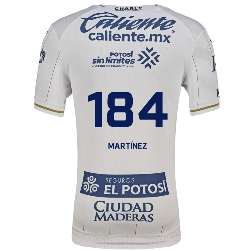 Danxen Män Braulio Martínez #184 Vit Blå Bortatröja Matchtröjor 2026/27 Tröjor T-Tröja