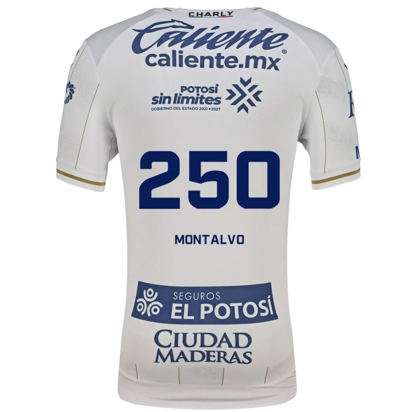Danxen Män Maddox Montalvo #250 Vit Blå Bortatröja Matchtröjor 2026/27 Tröjor T-Tröja