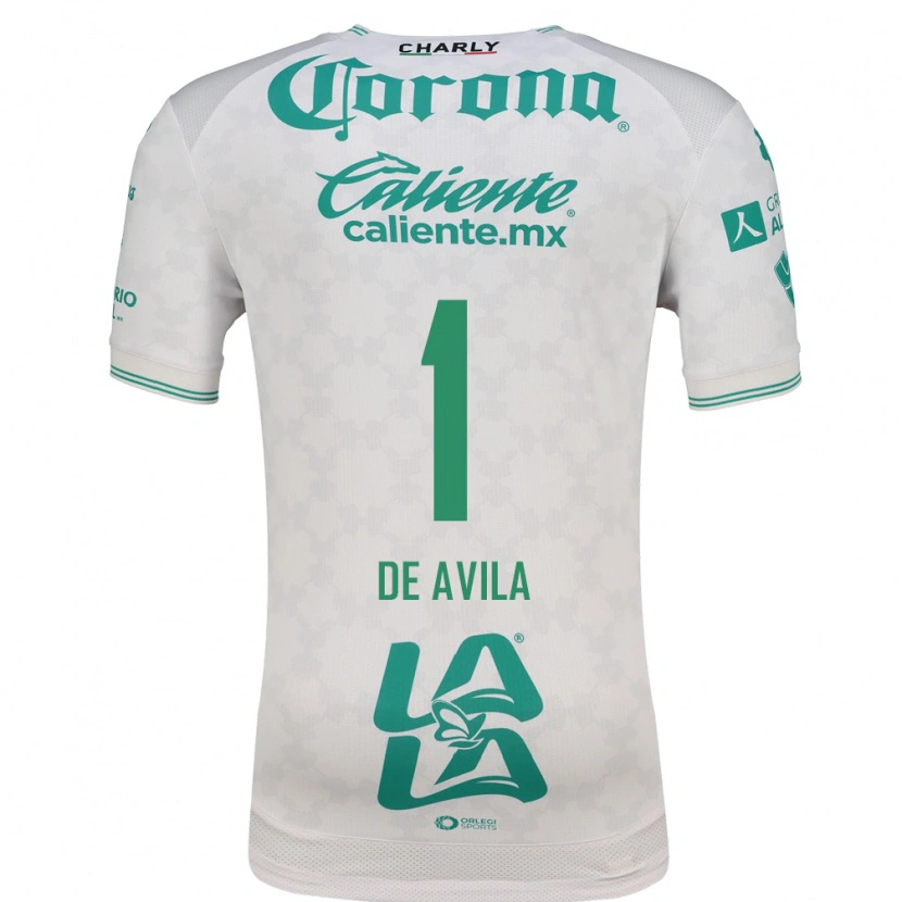 Danxen Män Hannia De Avila #1 Ljusgrön Vit Bortatröja Matchtröjor 2026/27 Tröjor T-Tröja