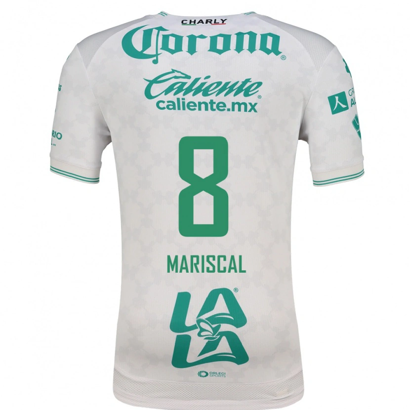 Danxen Män Salvador Mariscal #8 Ljusgrön Vit Bortatröja Matchtröjor 2026/27 Tröjor T-Tröja