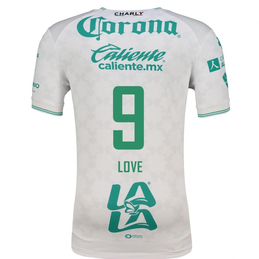 Danxen Män Juelle Love #9 Ljusgrön Vit Bortatröja Matchtröjor 2026/27 Tröjor T-Tröja