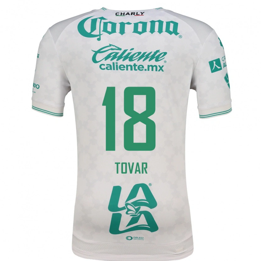 Danxen Män Arlett Tovar #18 Ljusgrön Vit Bortatröja Matchtröjor 2026/27 Tröjor T-Tröja