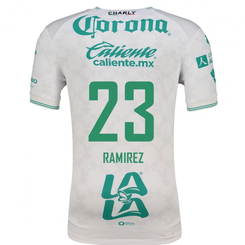 Danxen Män Alexxandra Ramirez #23 Ljusgrön Vit Bortatröja Matchtröjor 2026/27 Tröjor T-Tröja