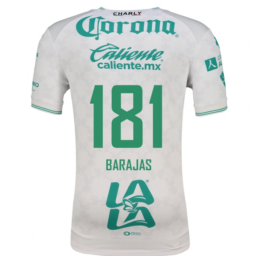 Danxen Män Sergio Barajas #181 Ljusgrön Vit Bortatröja Matchtröjor 2026/27 Tröjor T-Tröja