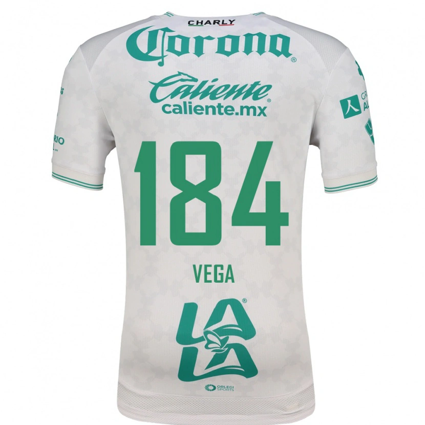 Danxen Män Luis Vega #184 Ljusgrön Vit Bortatröja Matchtröjor 2026/27 Tröjor T-Tröja